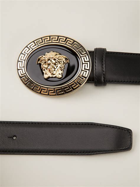 versace oval logo belt|Versace belt outlet.